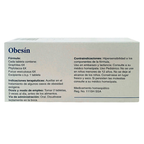 Obesín - Auxiliar para Control de Obesidad