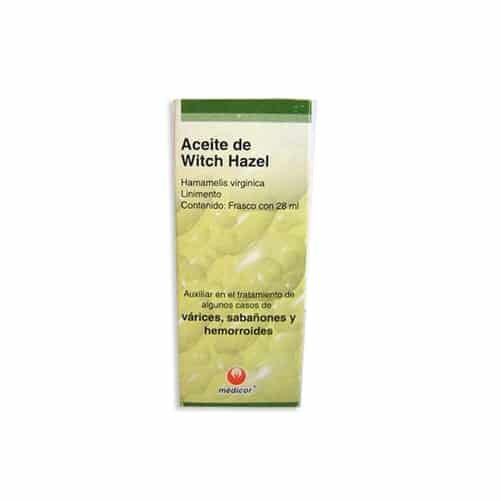Várices, Sabañones, Hemorroides - Aceite Witch Hazel