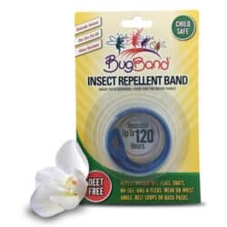 Brazalete Repelente de Insectos BugBand®  - Azul